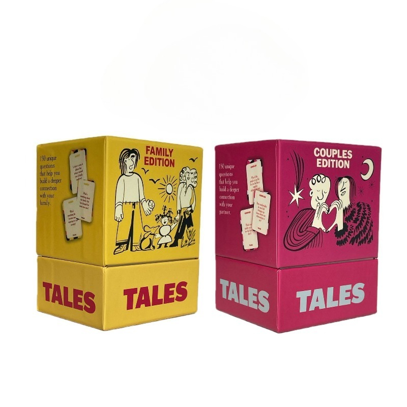 Board Game Unmatched - Tarjetas de Preguntas y Respuestas TALES