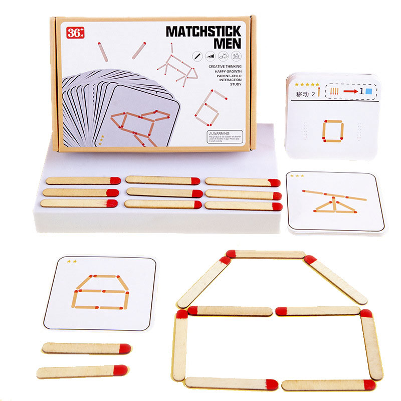 Board Game Fun - Juego de rompecabezas Montessori para niños,