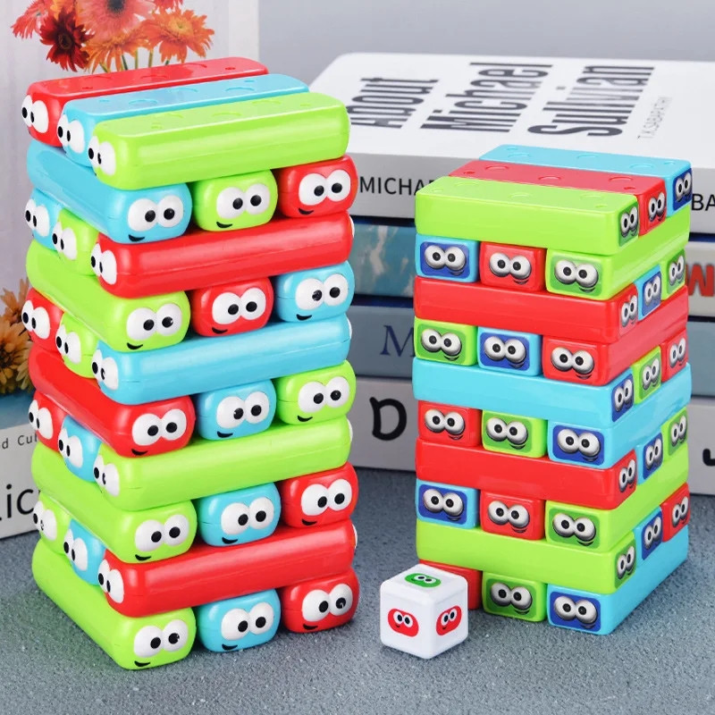 Board Game Jenga - Interesante torre de apilamiento, juguete para