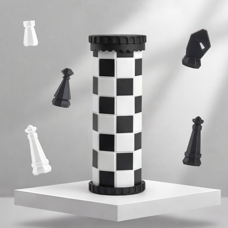 Magnetic Travel Chess - Juego de Ajedrez Internacional de Viaje,