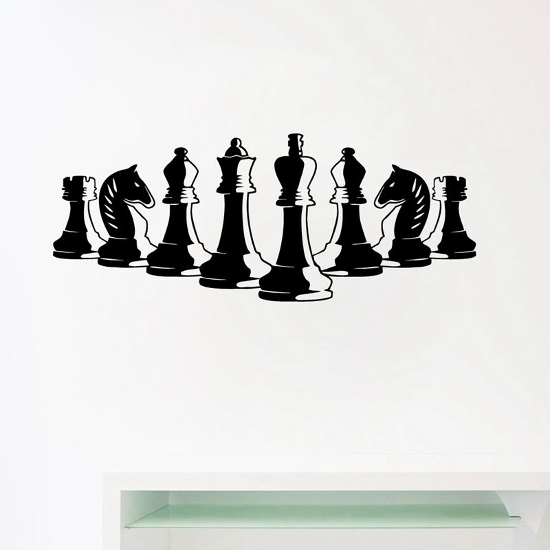 Board Game Quote - Piezas de ajedrez para decoración de