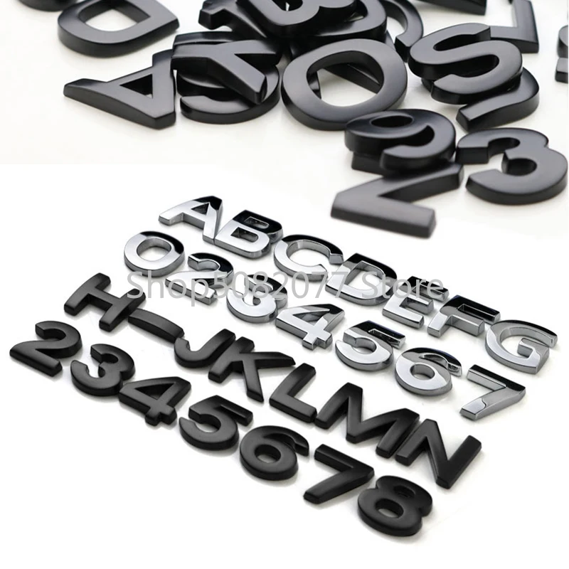 Board Game Logo - DIY letras números alfabeto emblema de