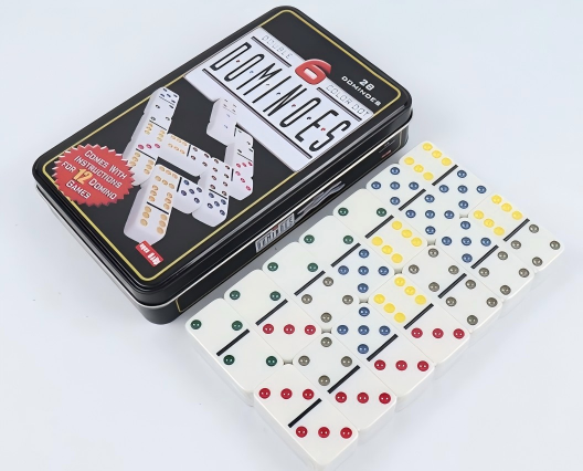 Board Game Box - Elegante Juego de Dominó Doble Seis
