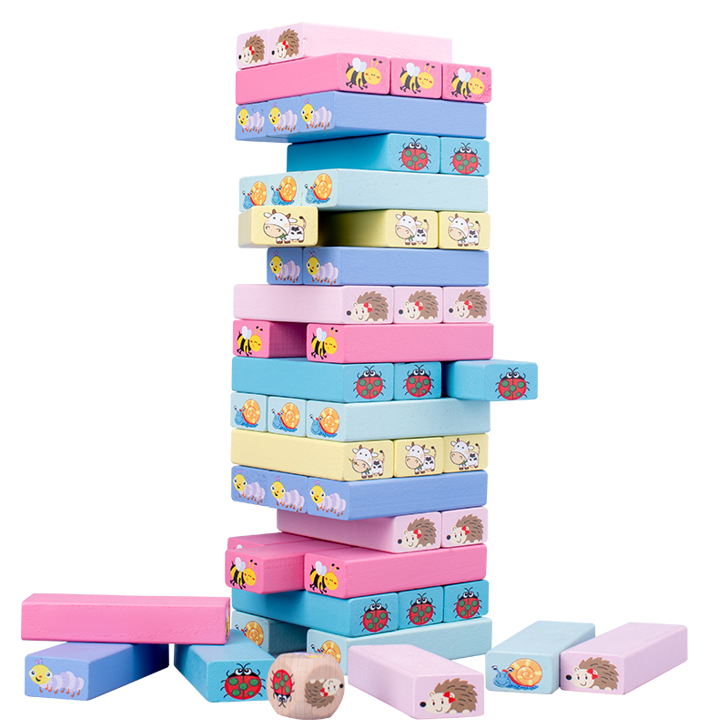 Juego de bloques de madera con - Board Game Jenga reseña y precio