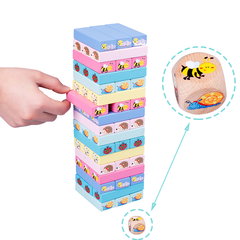 Juego de bloques de madera con - Board Game Jenga reseña y precio