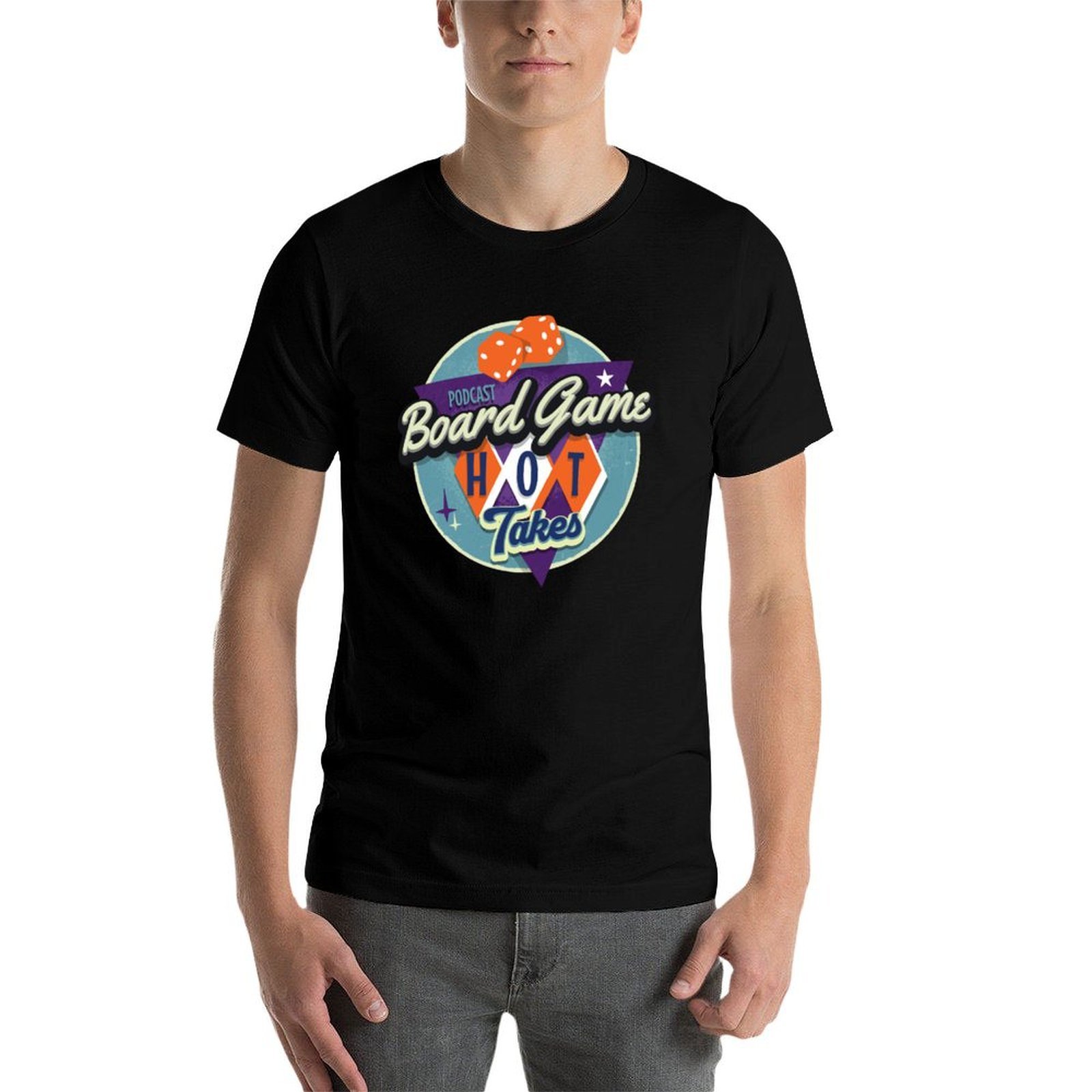 Camiseta con logotipo del podc - Board Game Logo reseña y precio