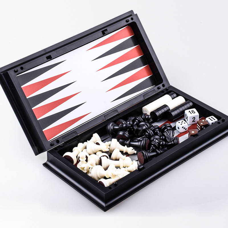 Ajedrez magnético plegable, ta - Magnetic Travel Chess reseña y precio