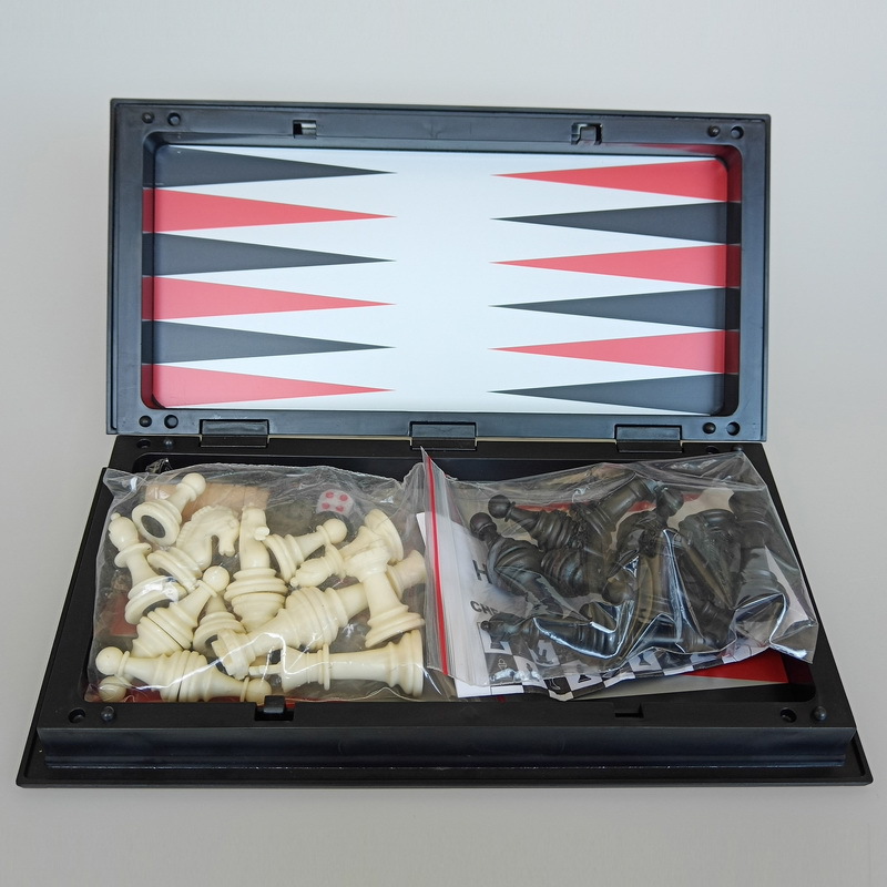 Ajedrez magnético plegable, ta - Magnetic Travel Chess reseña y precio