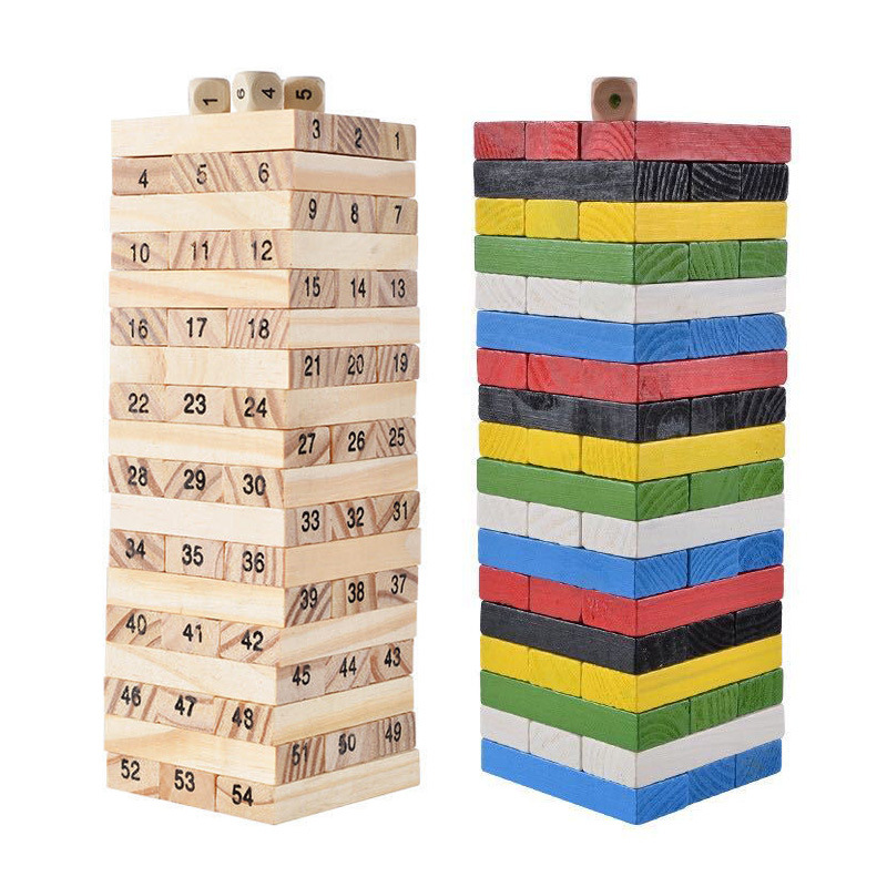 Juego de torre de apilamiento  - Board Game Jenga reseña y precio