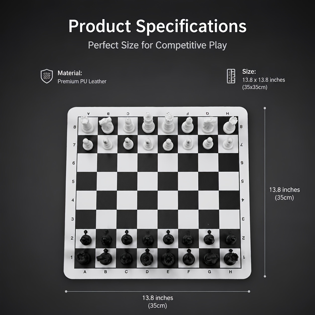 Juego de Ajedrez Plegable de 3 - Magnetic Travel Chess reseña y precio