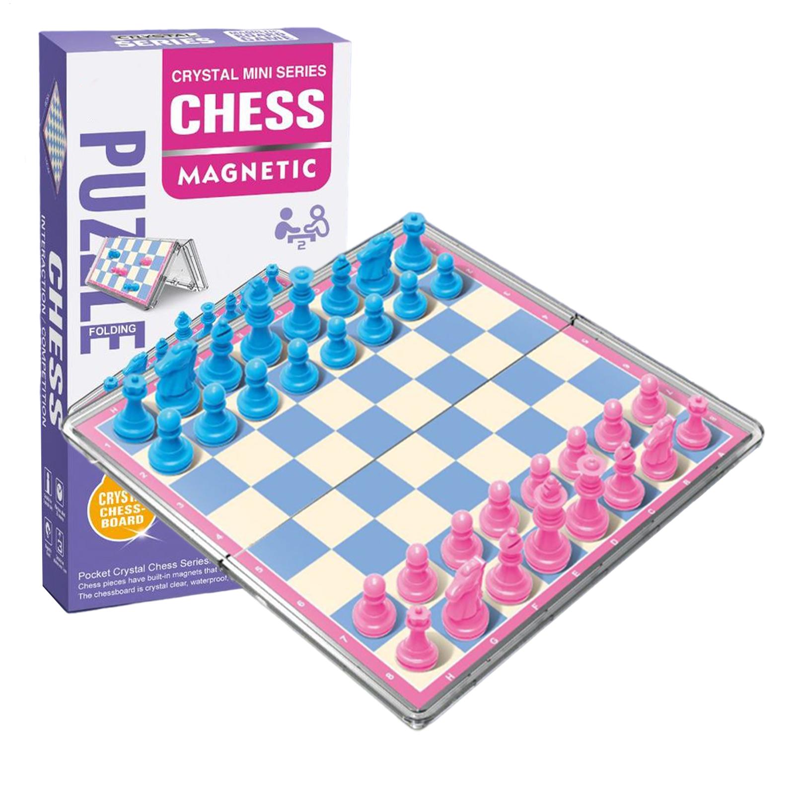 Juego de ajedrez magnético par - Magnetic Travel Chess reseña y precio