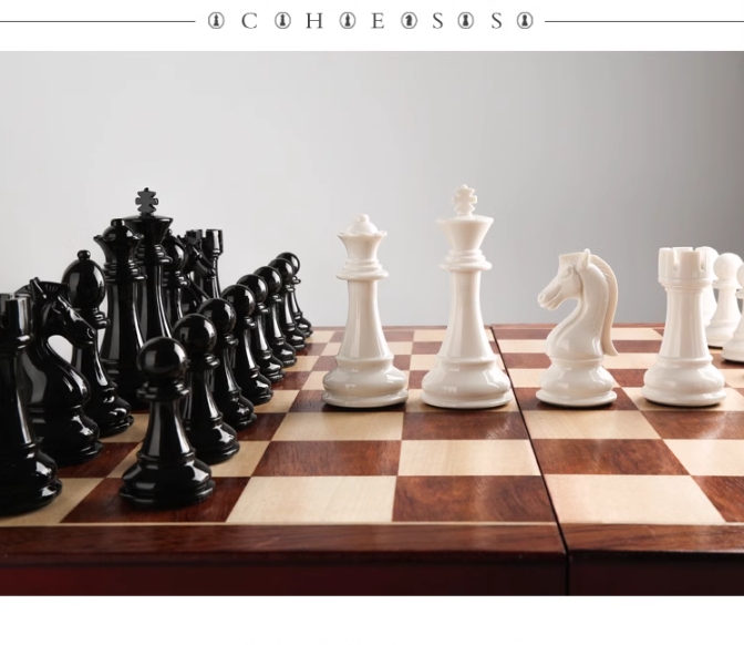 Juego de ajedrez 3 en 1 de mad - Board Game Logo reseña y precio
