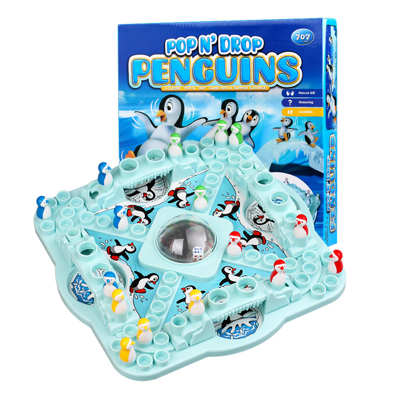 Juego de fiesta Pingüino juego - Board Game Jenga reseña y precio