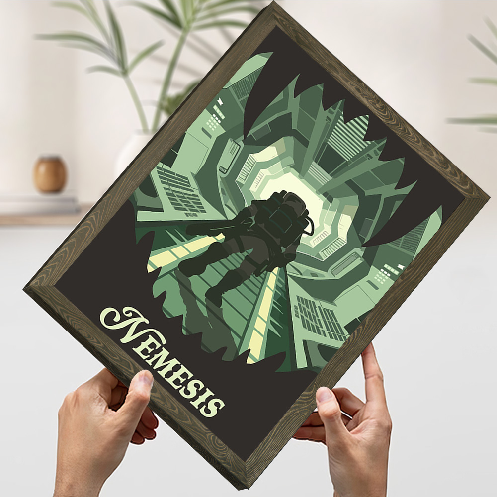 Póster impreso inspirado en el - Board Game Nemesis reseña y precio
