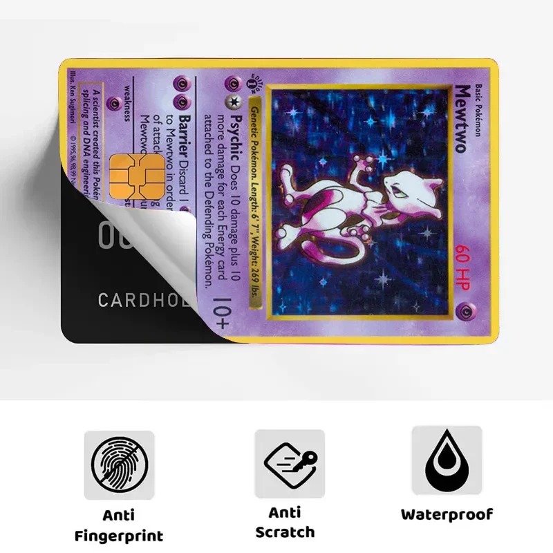 Mewtwo-pegatinas de tarjetas d - Board Game Monster reseña y precio