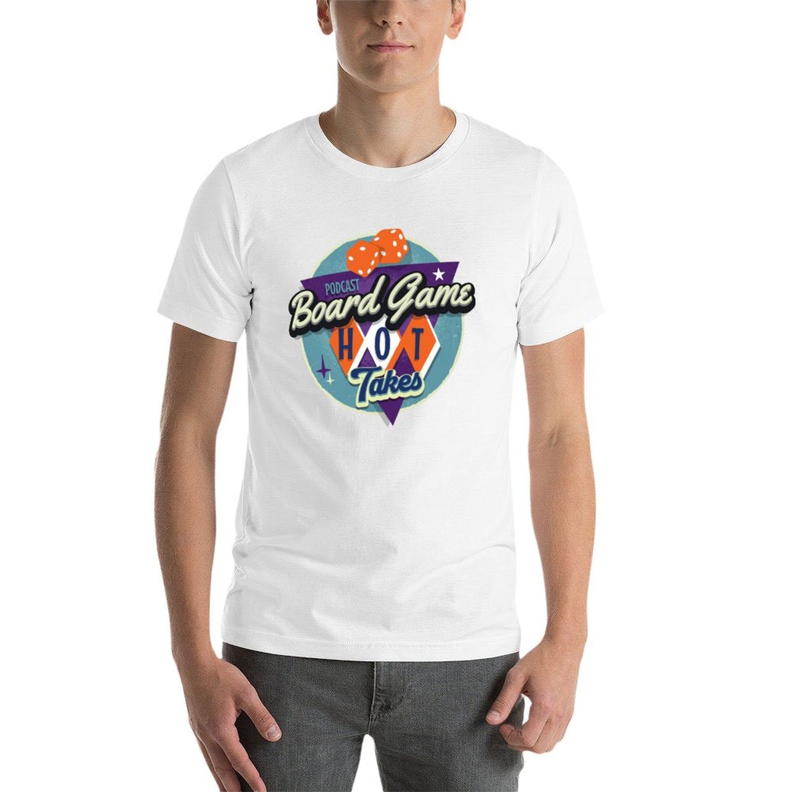 Camiseta con logotipo del podc - Board Game Logo reseña y precio